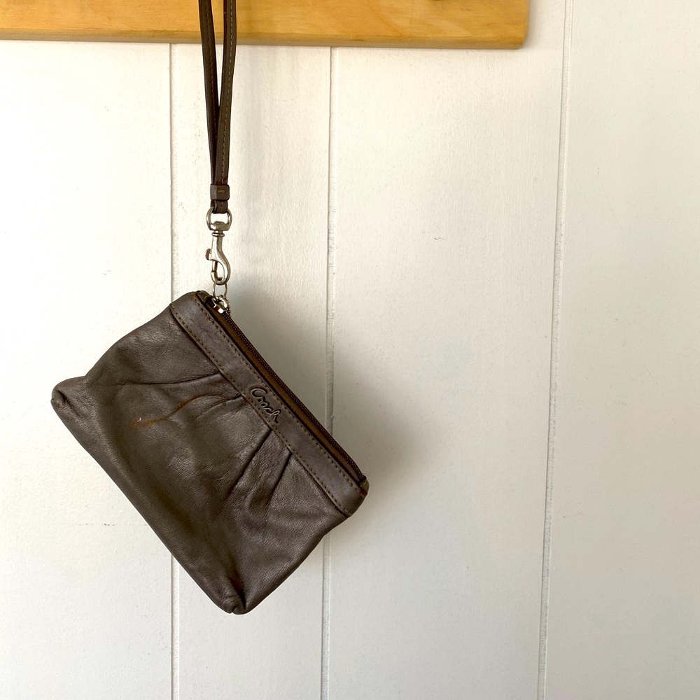 Vintage Coach Wristlet